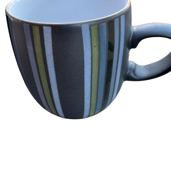 Denby-Langley Jet Stripes Pattern Mugs Set 2 Discontinued Replacements Additions - Picture 12 of 16